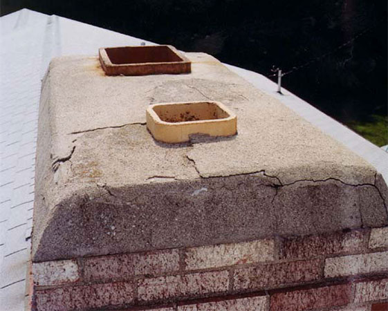 CrownSeal Before - Crown in very bad condition flaking and cracking.