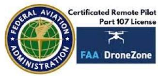 FAA Drone Certification Badge FAA Drone Certification Badge